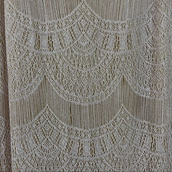 Vintage 70’s Damianou Crochet Scalloped Fringe Maxi Dress and Jacket - Picture 4 of 13